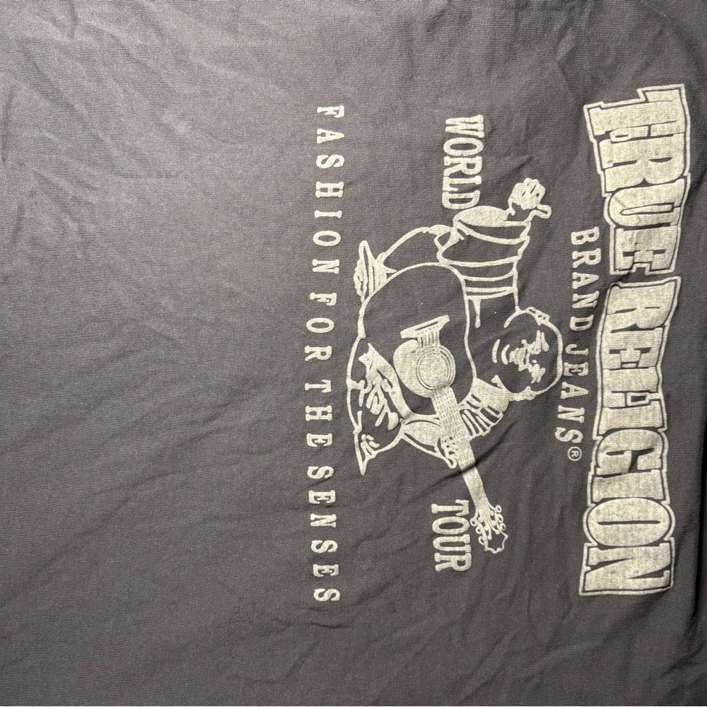 True Religion Gray Graphic Men's Shirt